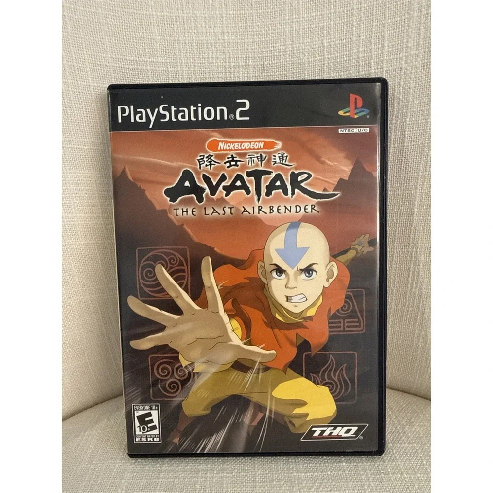 Avatar The Last Airbender PS2 PlayStation 2 - Game & Case